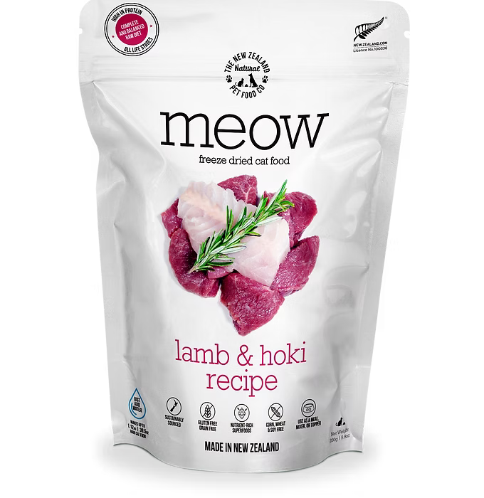 IN STORE ONLY MEOW Freeze-Dried Cat Food 280g