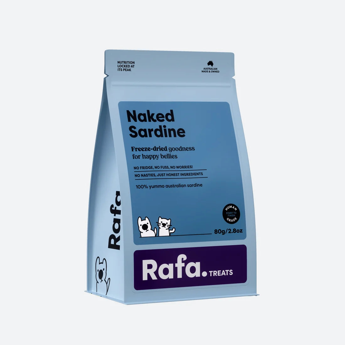 RAFA Freeze-Dried Naked Sardine 80g