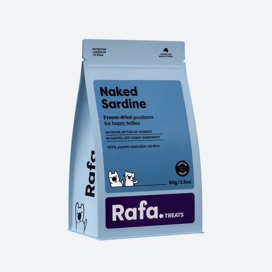 RAFA Freeze-Dried Naked Sardine 80g