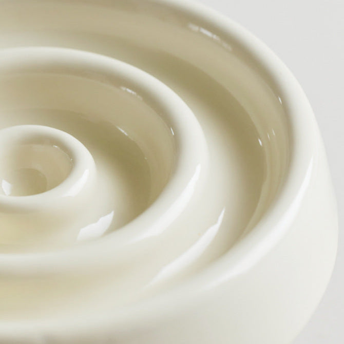 High Stand Ceramic Slow Eating Bowl