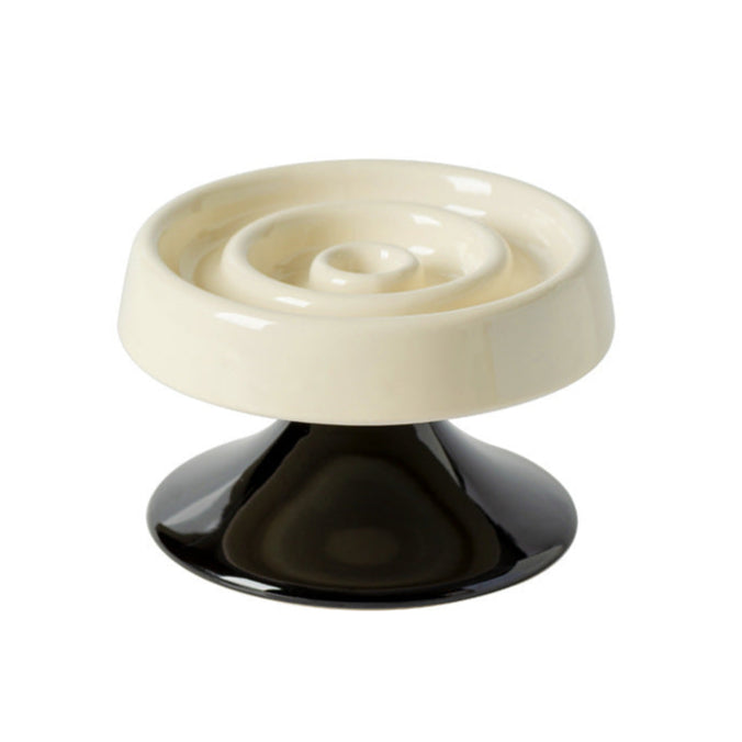 High Stand Ceramic Slow Eating Bowl
