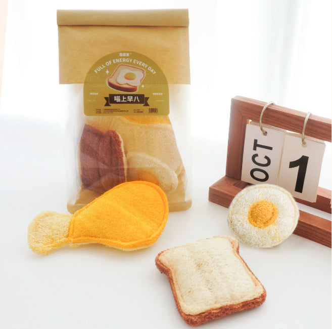 Energy Morning Lofa&Catnip Detal-Enrichment Toy for Cats