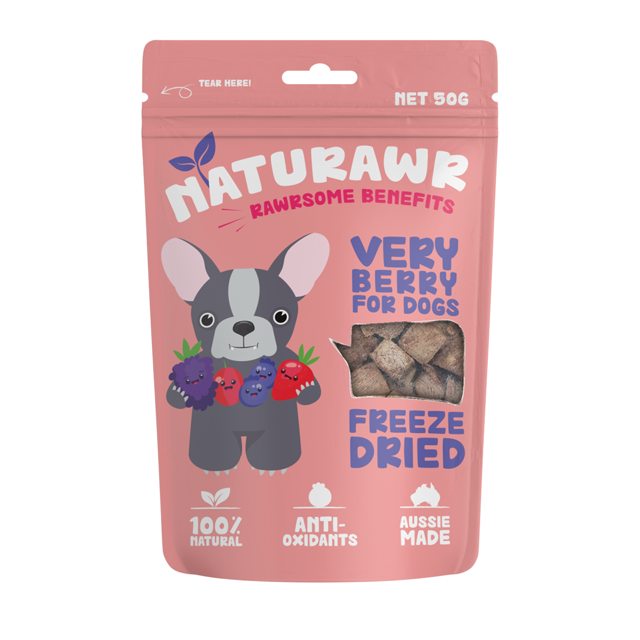 Naturawr Very Berry for Dogs 50g