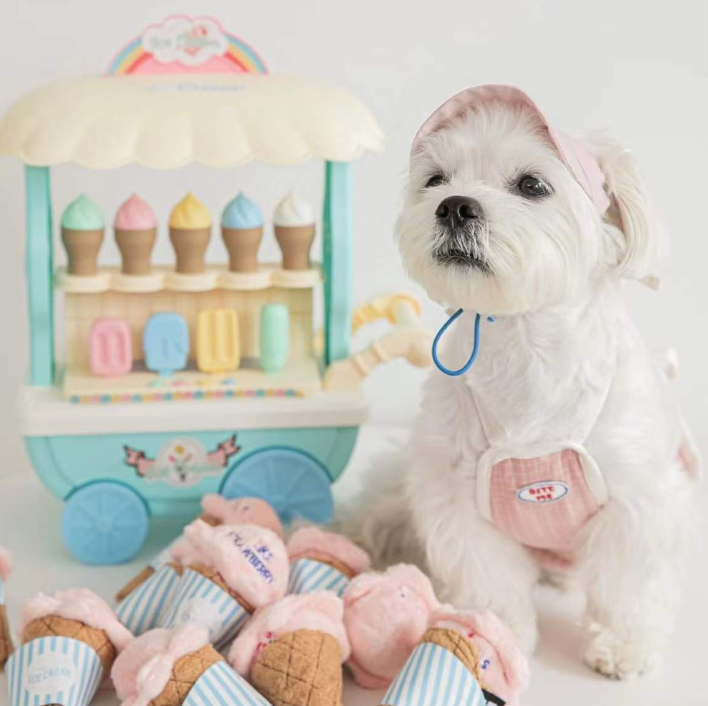 MyFluffy Ice Cream Cone Snuffle Toy – Nekopia Pets