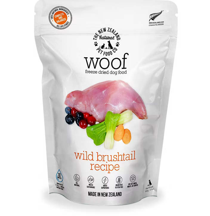 IN STORE ONLY Woof Freeze-Dried Dog Food