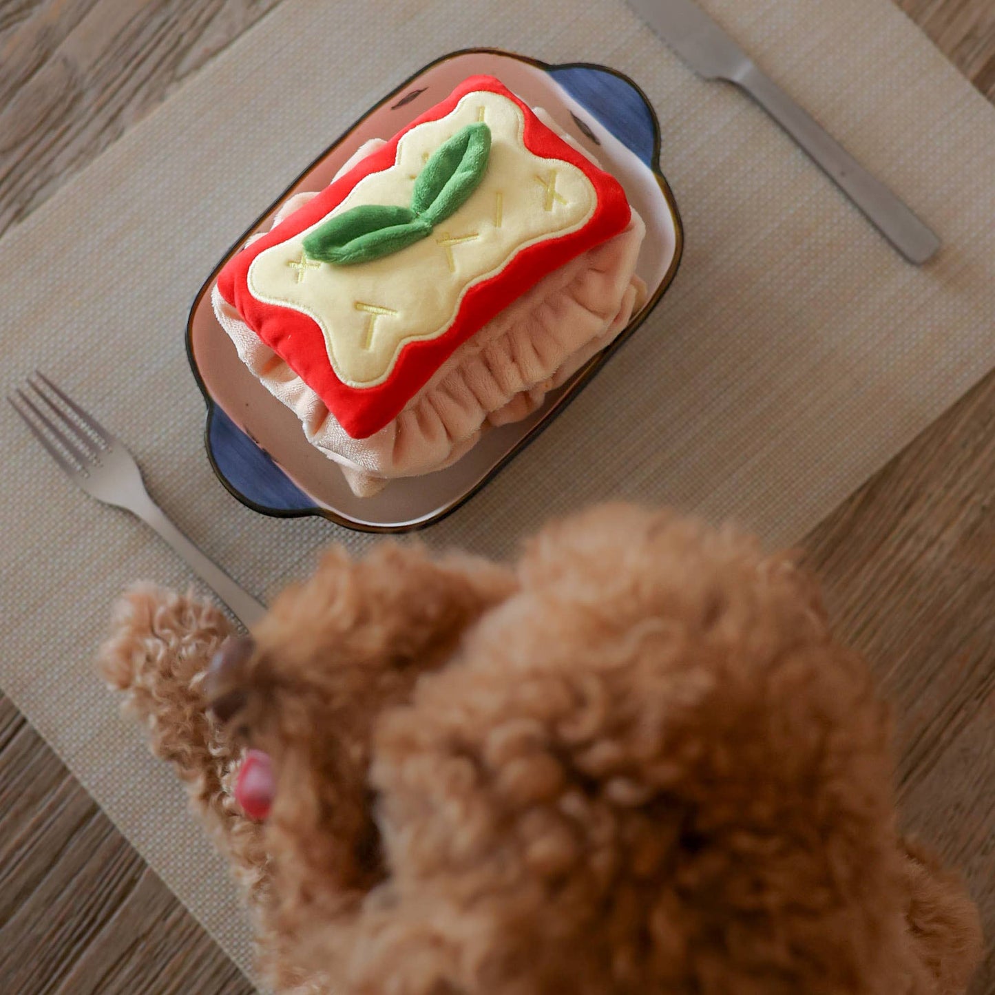 Lasagna Nosework Toy