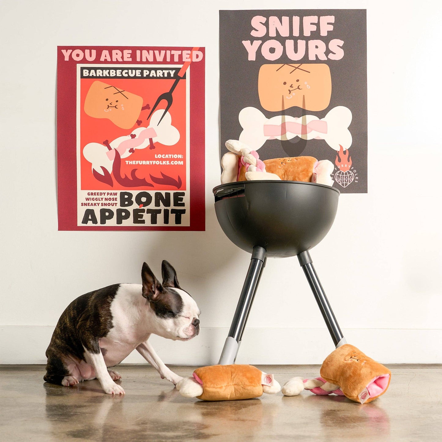 FurryFolks Bone Appétit Nosework Toy