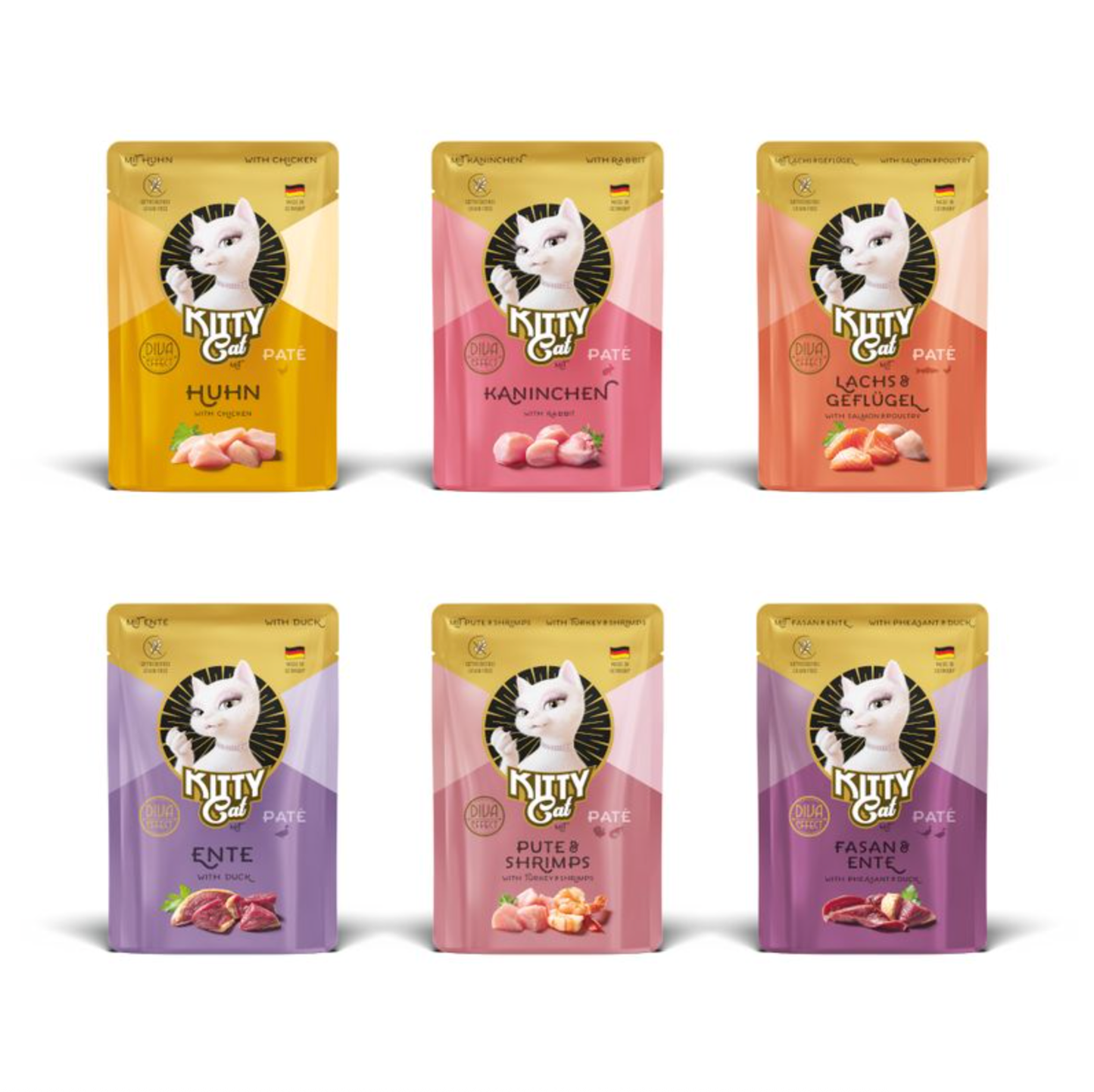 KittyCat Grain-Free Paté Pouch for Cats 85g