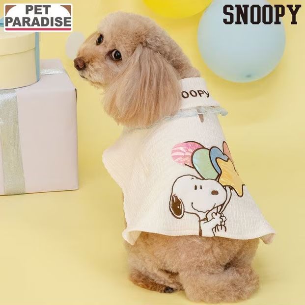 Birthday Snoopy Poncho