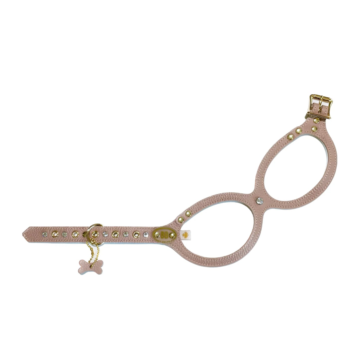 Limited Collection Harness-Latte with Crystals