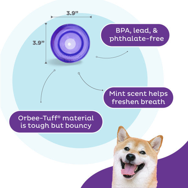 Orbee-Tuff Snoop Interactive Treat Dispensing Toy Small
