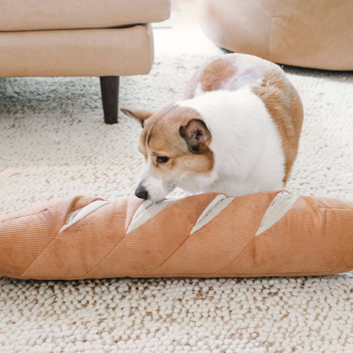 GIANT BAGUETTE//ENRICHMENT DOG TOY