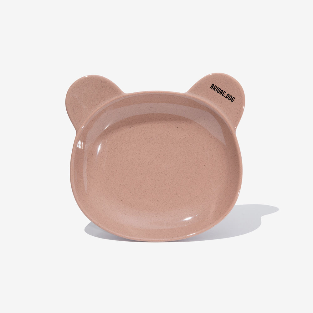 Bridge Dog Cozy Bear Dish