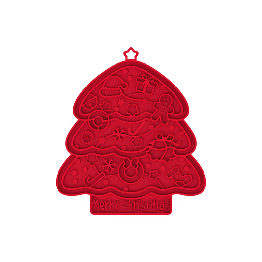Christmas Lick Mat - Red