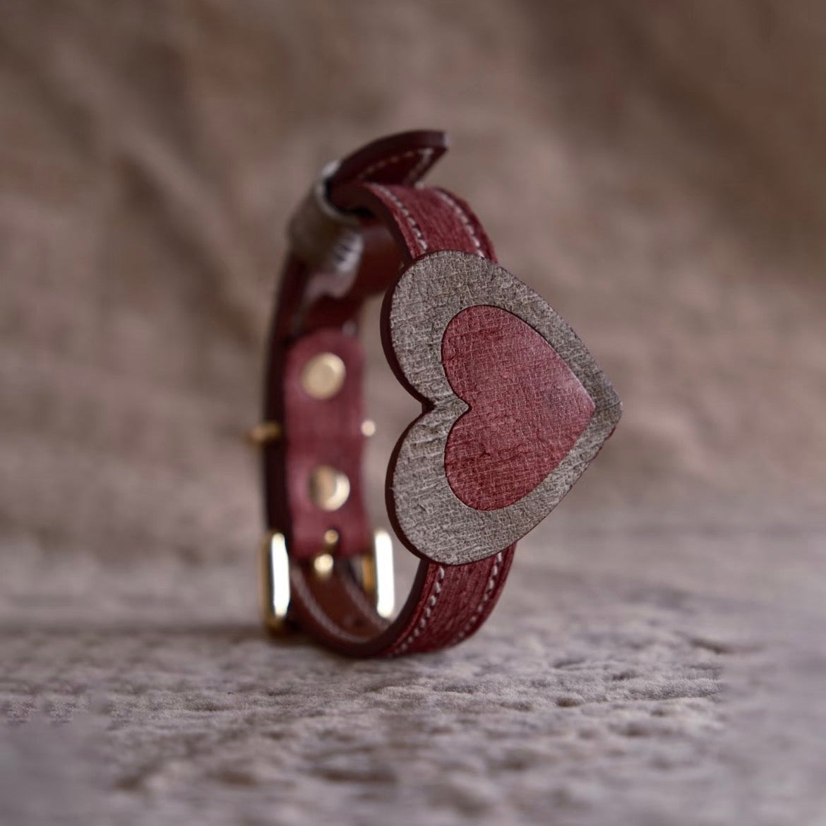 The Beloved Collar Rose Wood