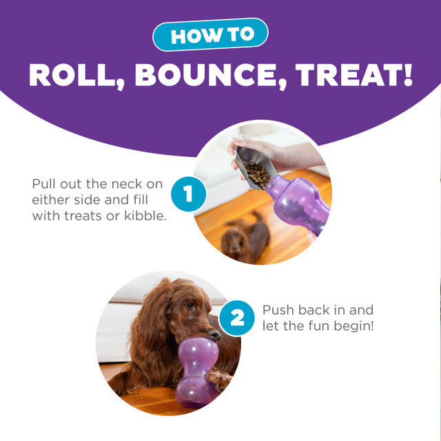 Double-Snoop Interactive Treat Stuffer Toy