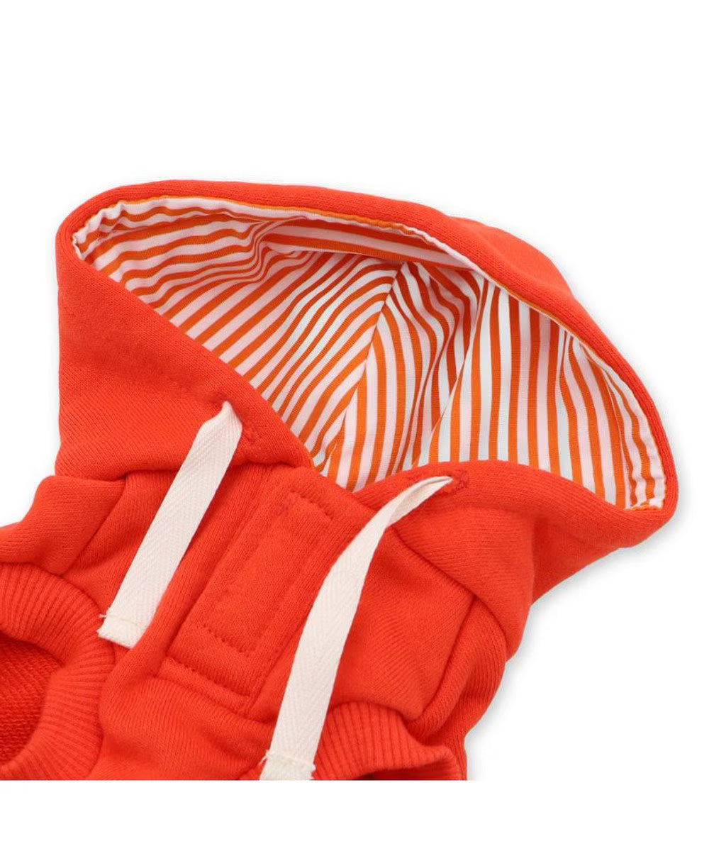 Vintage Snoopy Baseball Hoodie-Orange
