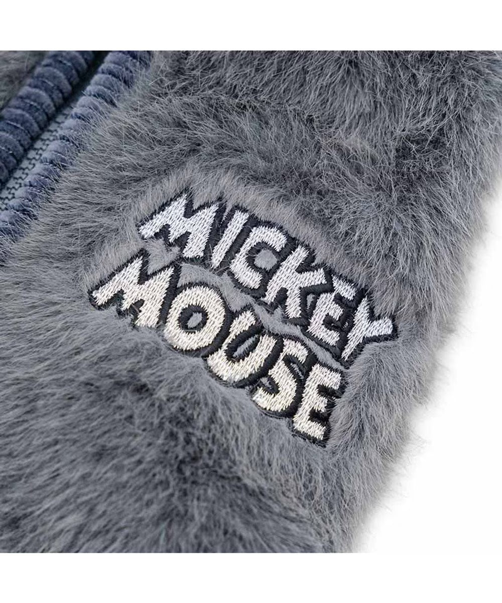 [Coming Soon]Mickey Mouse Vintage Mickey Fluffy Zip Vest