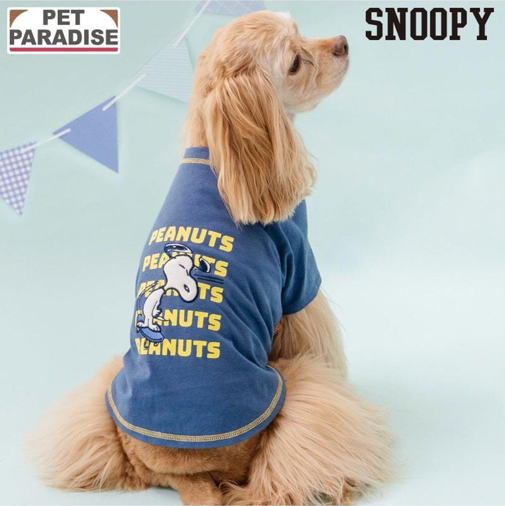Snoopy Skateboard T-Shirt Navy
