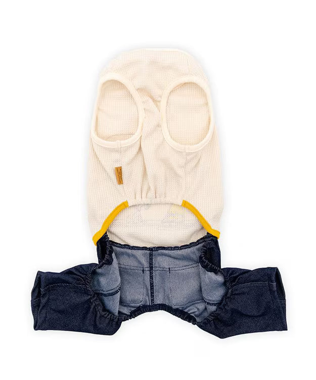 Snoopy Patch Pants Jumpsuit