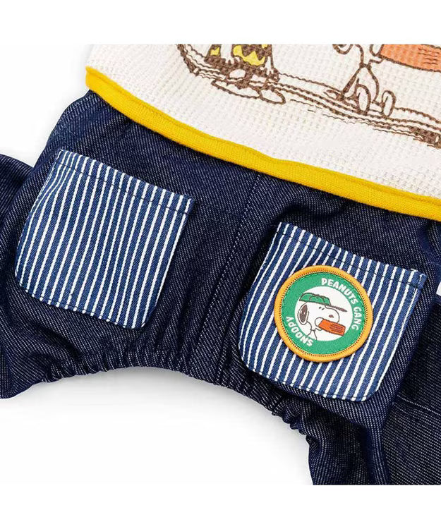 Snoopy Patch Pants Jumpsuit