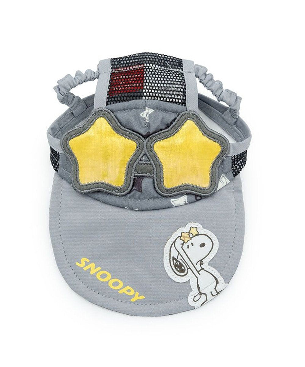 Snoopy Sunglasses Hat Gray