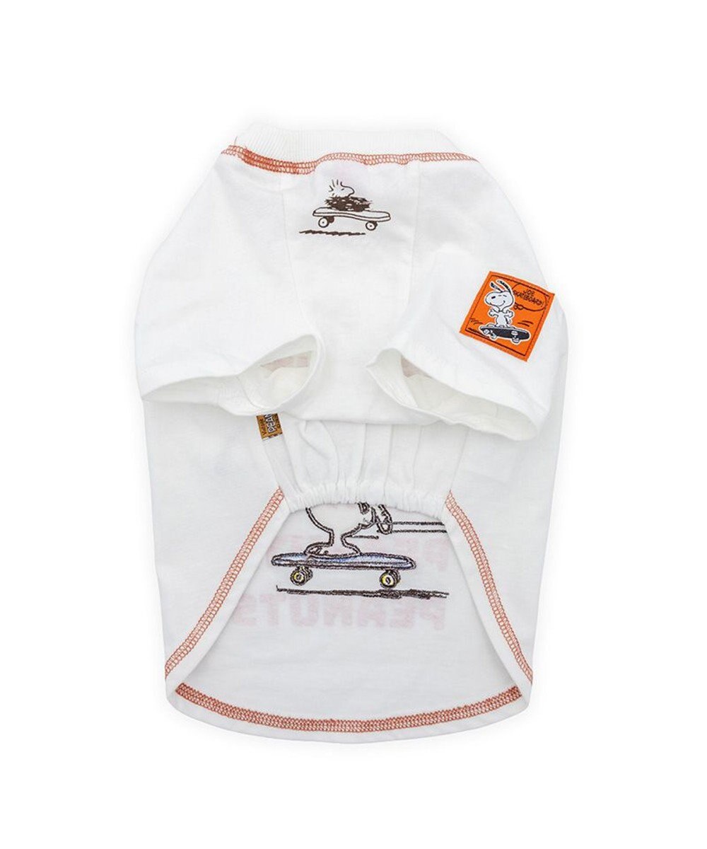 Snoopy Skateboard T-Shirt White
