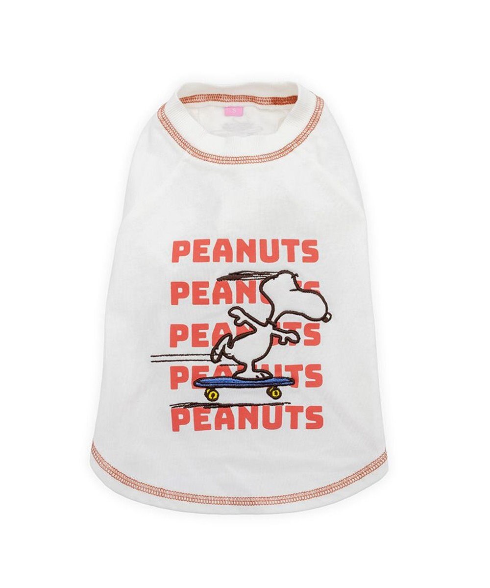 Snoopy Skateboard T-Shirt White