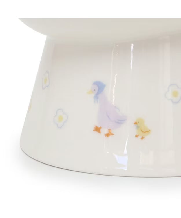 Pet Paradise Duck Tall Food Plate