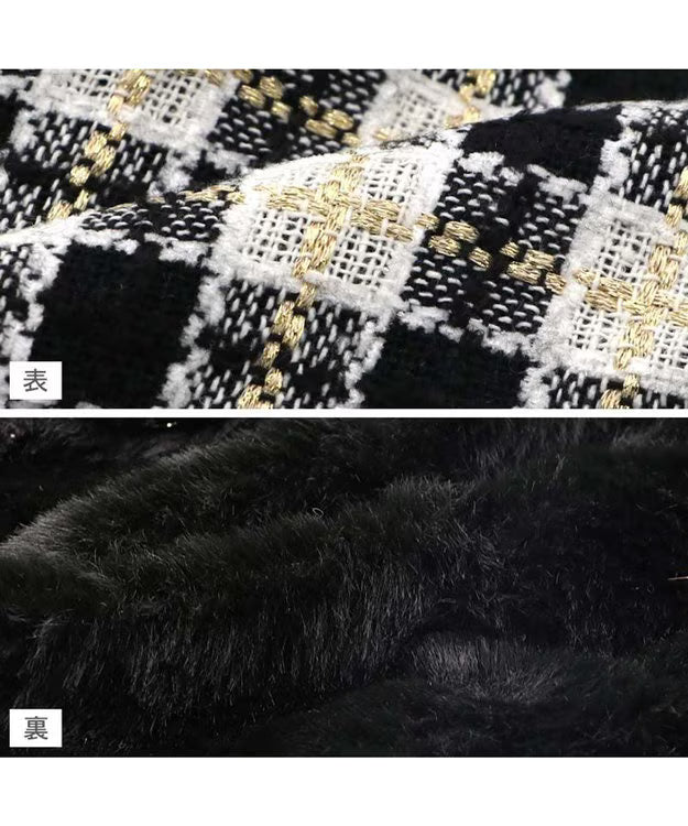 Snoopy Black Tweed Vest