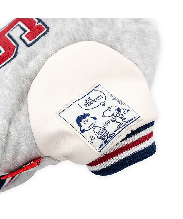 Snoopy Far Infrared Open-Back Stadium Jacket