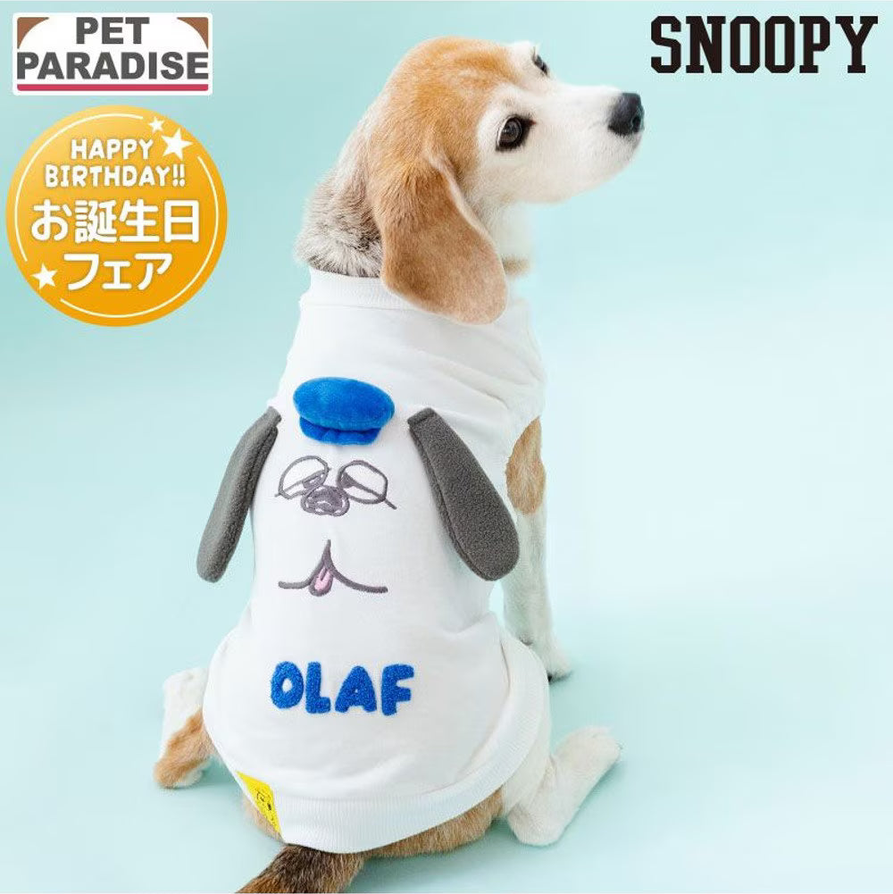 Snoopy Birthday Edition Olaf Face Sweatshirt