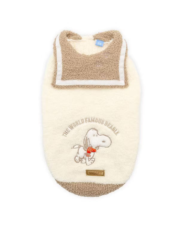 Snoopy Far Infrared Sailor Knit Walking