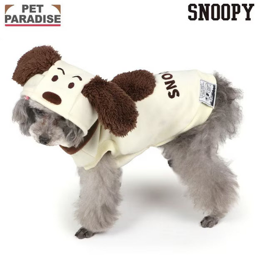 Snoopy 50s Snoopy Hoodie White