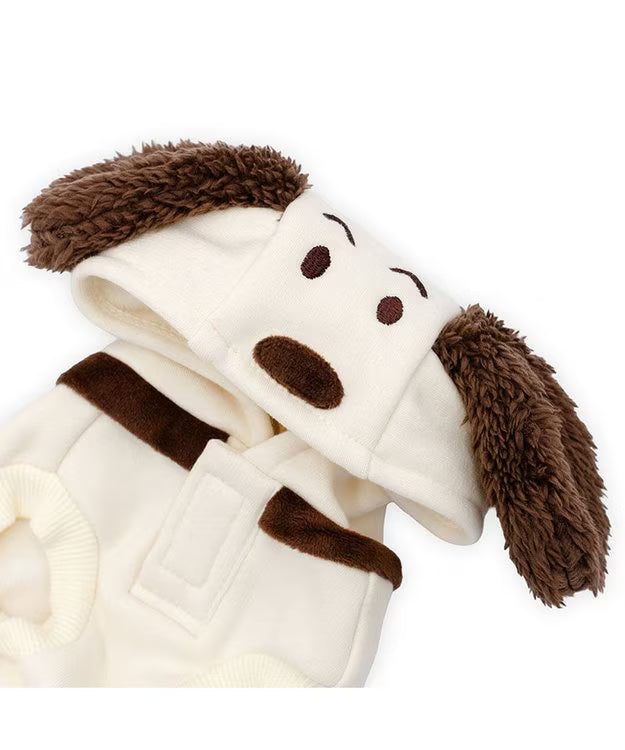 Snoopy 50s Snoopy Hoodie White