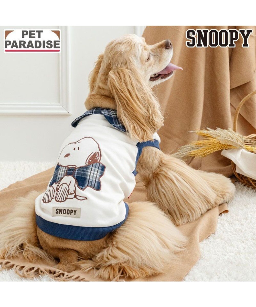 Snoopy Ribbon Sweatshirt-Blue