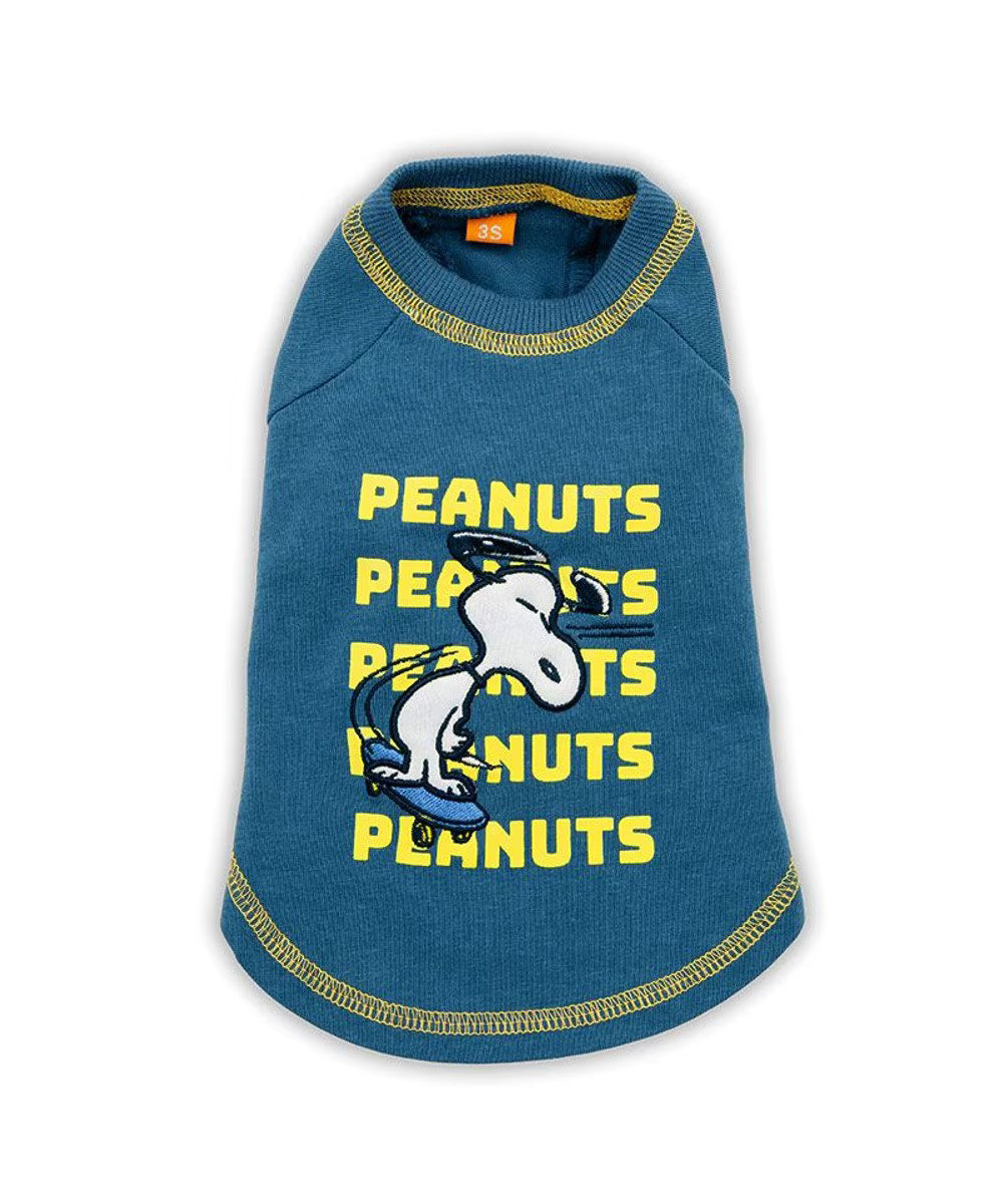 Snoopy Skateboard T-Shirt Navy