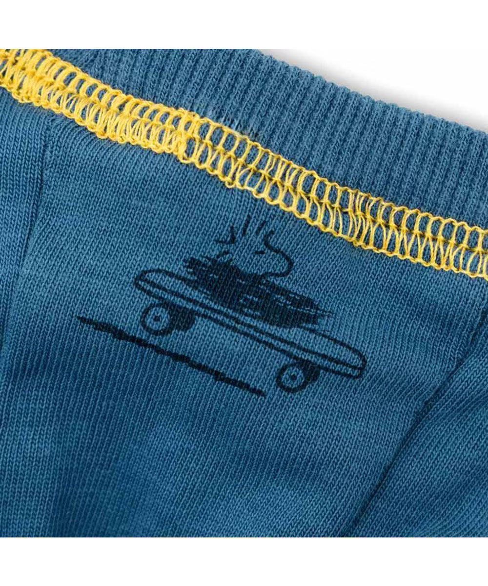 Snoopy Skateboard T-Shirt Navy
