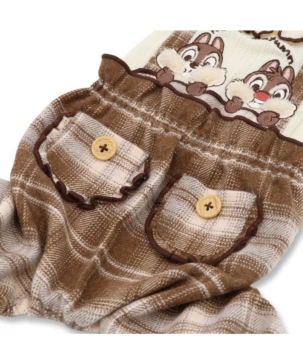 Chip and Dale Checkered Pants Jumpsuit