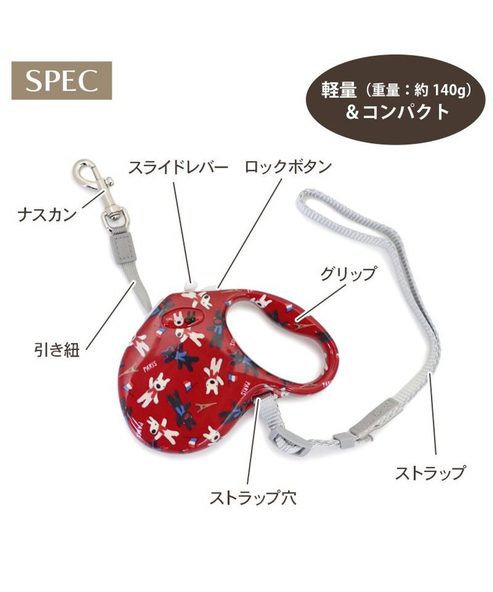 Lisa and Gaspard Retractable Leash