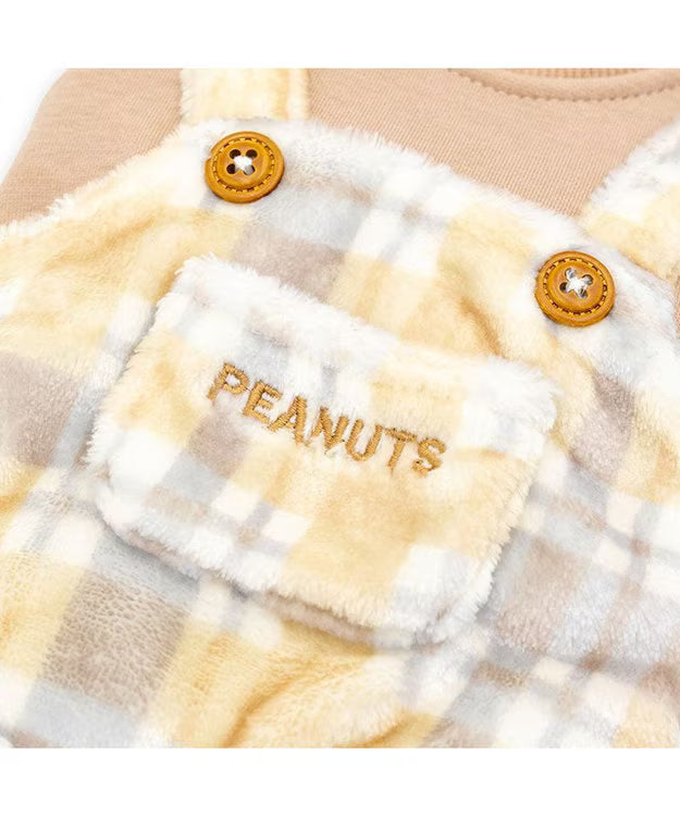 Snoopy Friends Boa Overalls