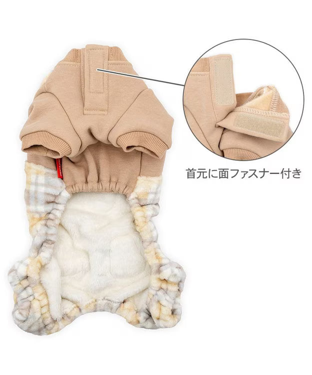 Snoopy Friends Boa Overalls