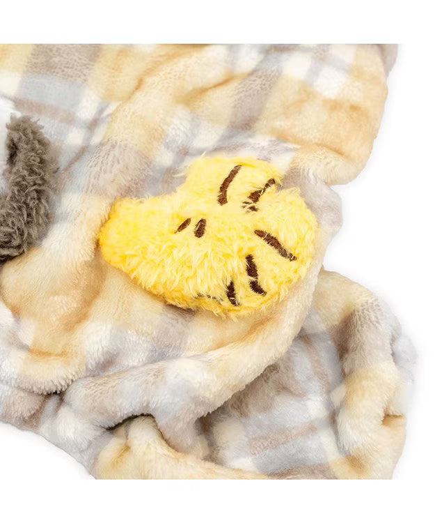 Snoopy Friends Boa Overalls