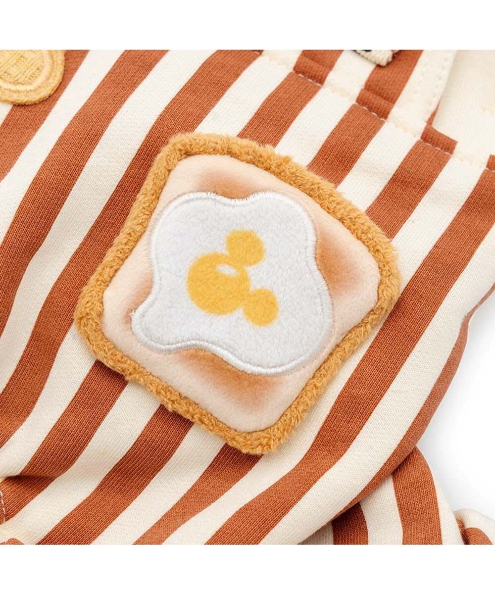 Mickey Mouse Apron Striped Jumpsuit
