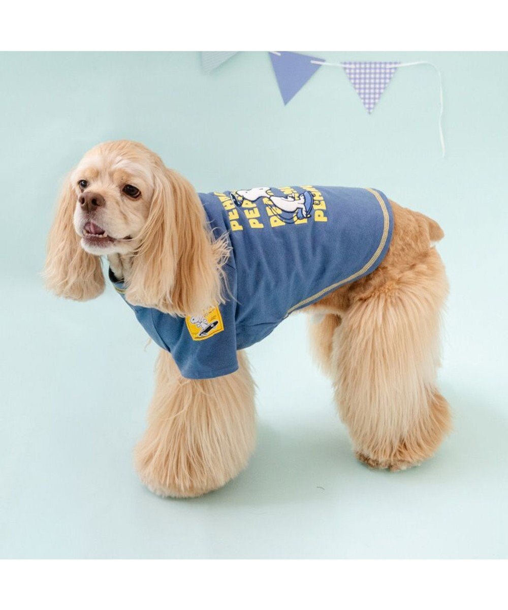 Snoopy Skateboard T-Shirt Navy