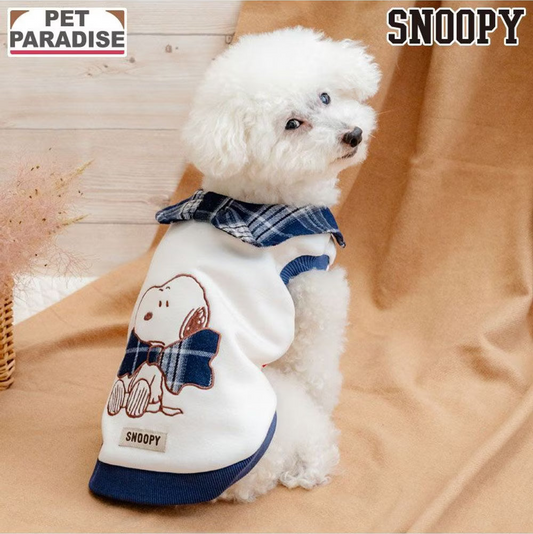 Snoopy Ribbon Sweatshirt-Blue
