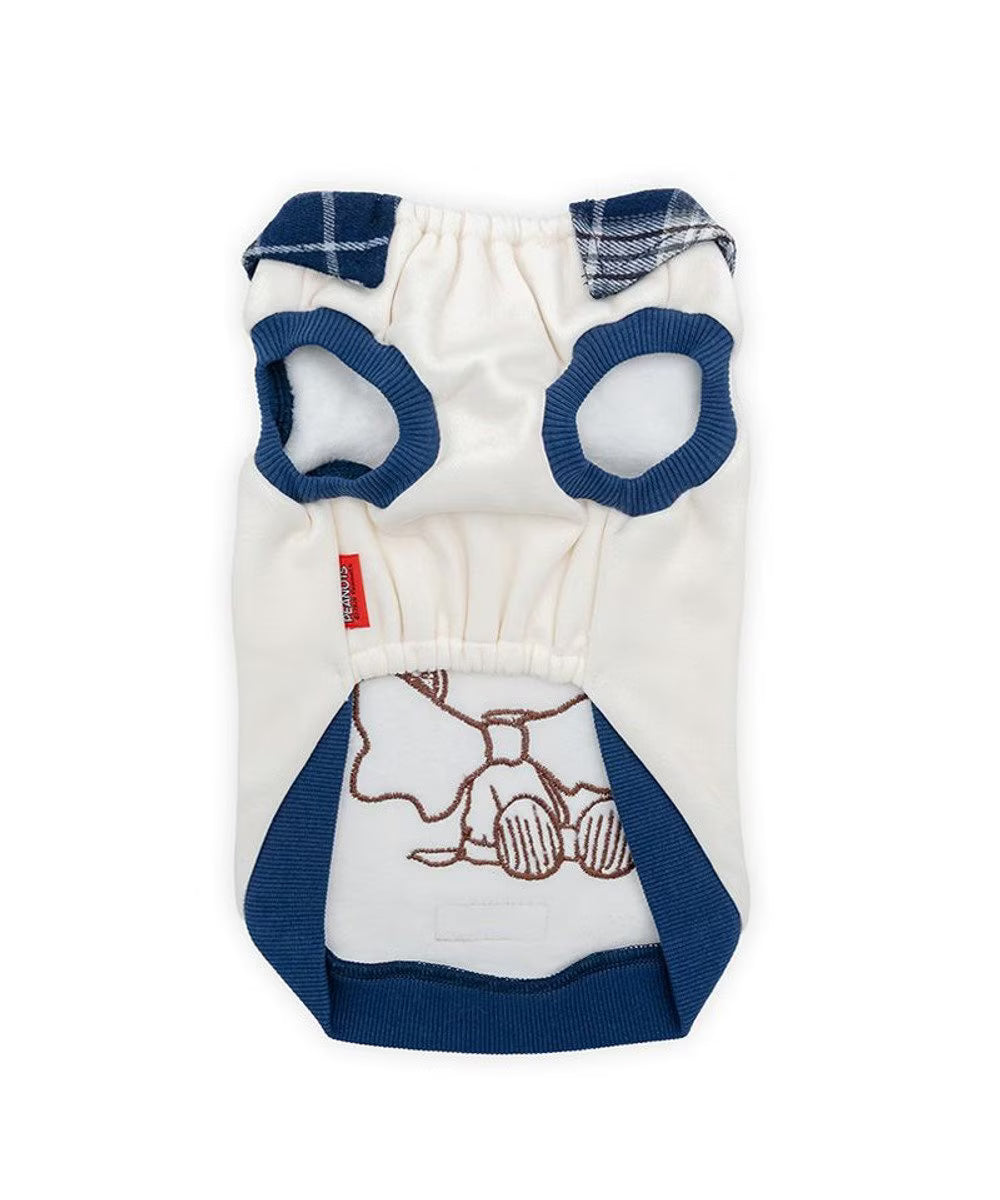 Snoopy Ribbon Sweatshirt-Blue