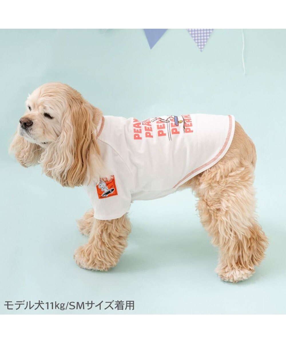 Snoopy Skateboard T-Shirt White