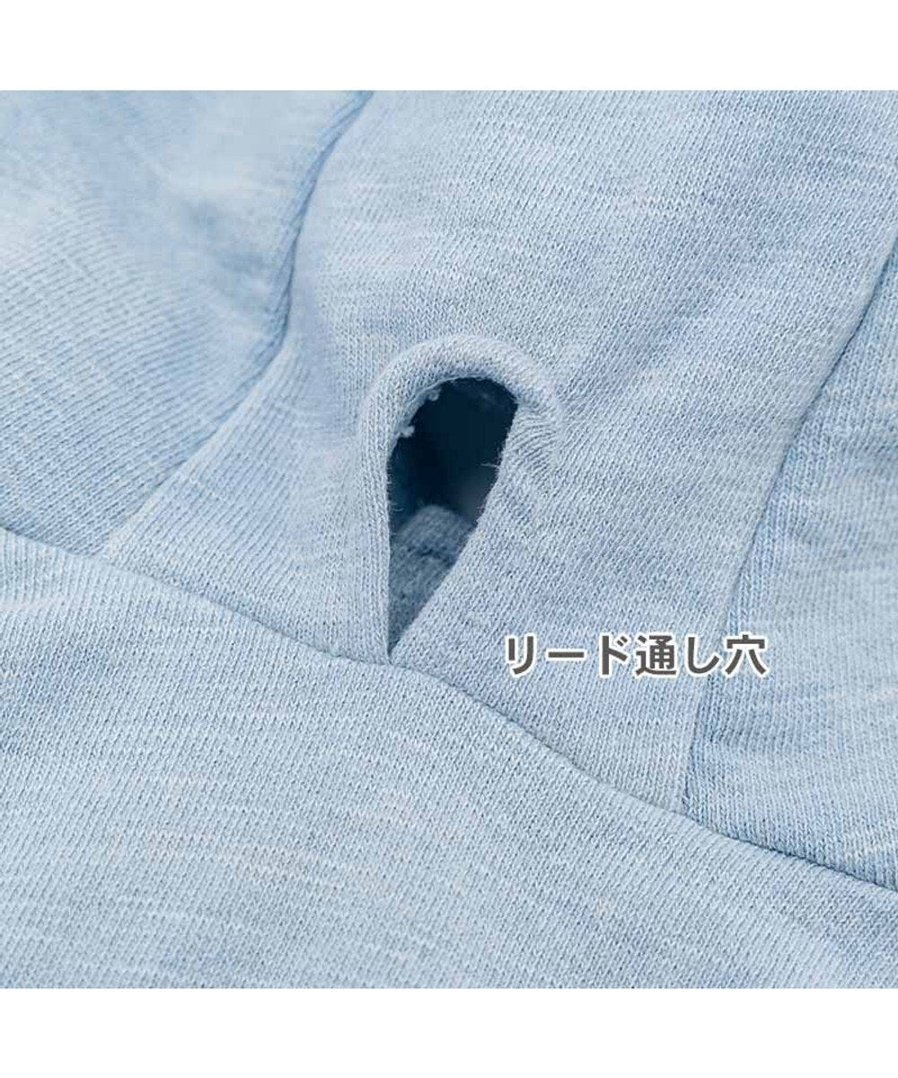 Snoopy Denim Hoodie-Light Blue