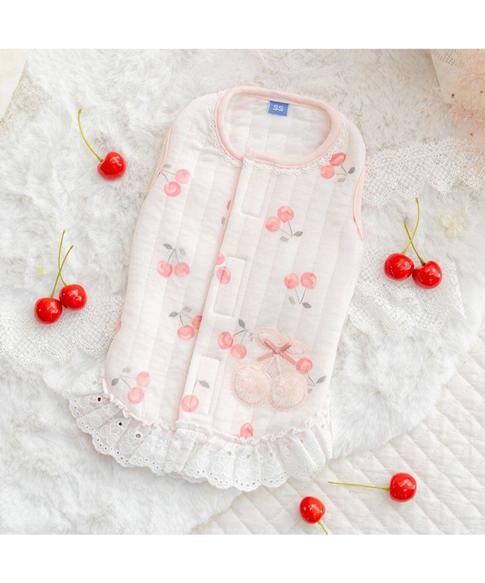 Sweet Cherry Quilted Vest